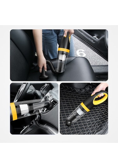 Cbtx Suıtu St-6610c Araba Ev Elektrikli Süpürge Kablosuz Şarj Edilebilir Islak / Kuru Çift Kullanımlı El Araç Süpürgesi