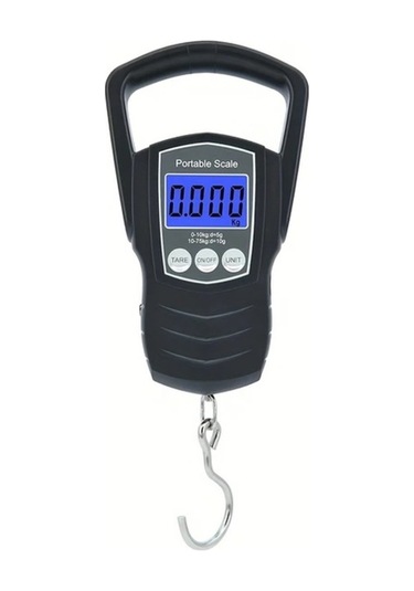 Fastbuy Lcd Ekranlı Taşınabilir Dijital Yay Ağırlığı 75 Kg 165 Lb Ev Bagaj Küçük Nesne Tartısı Hassas Kompakt Asma Toka Aaa P -