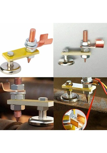 Youtek Kaynaklı Manyetik Kaynak Topuzu, Ayarlanabilir Uç, 30kg Çekim Gücü, Metal Yüzeyler İçin Kaynak Aksesuarı