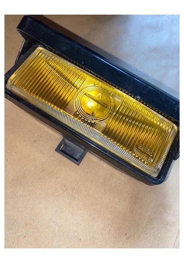 Halogen Sis Lambası Dikdörtgen Kapaklı Eski Üretim Etiketçilere Ö
