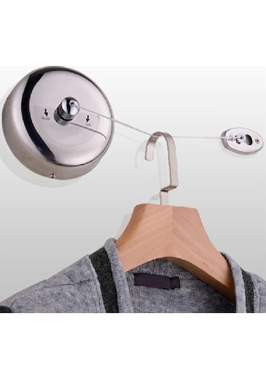 Reedark "iç Mekan Çamaşır Kurutma Askısı - 2.5m Çelik Tel & 22kg Taşıma Kapasiteli" Diğer