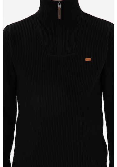 U.s. Polo Assn. Erkek Siyah Kazak /triko 50297047-vr046 Siyah