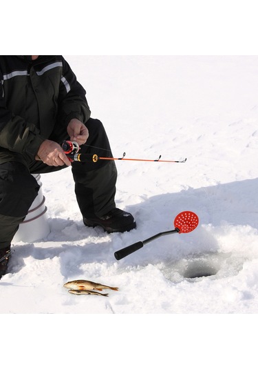 Reedark Buz Balıkçılığı Seti: 50cm Epoksi Kamış, Makara, Buz Çekici Ve Taşıma Çantası Dahil