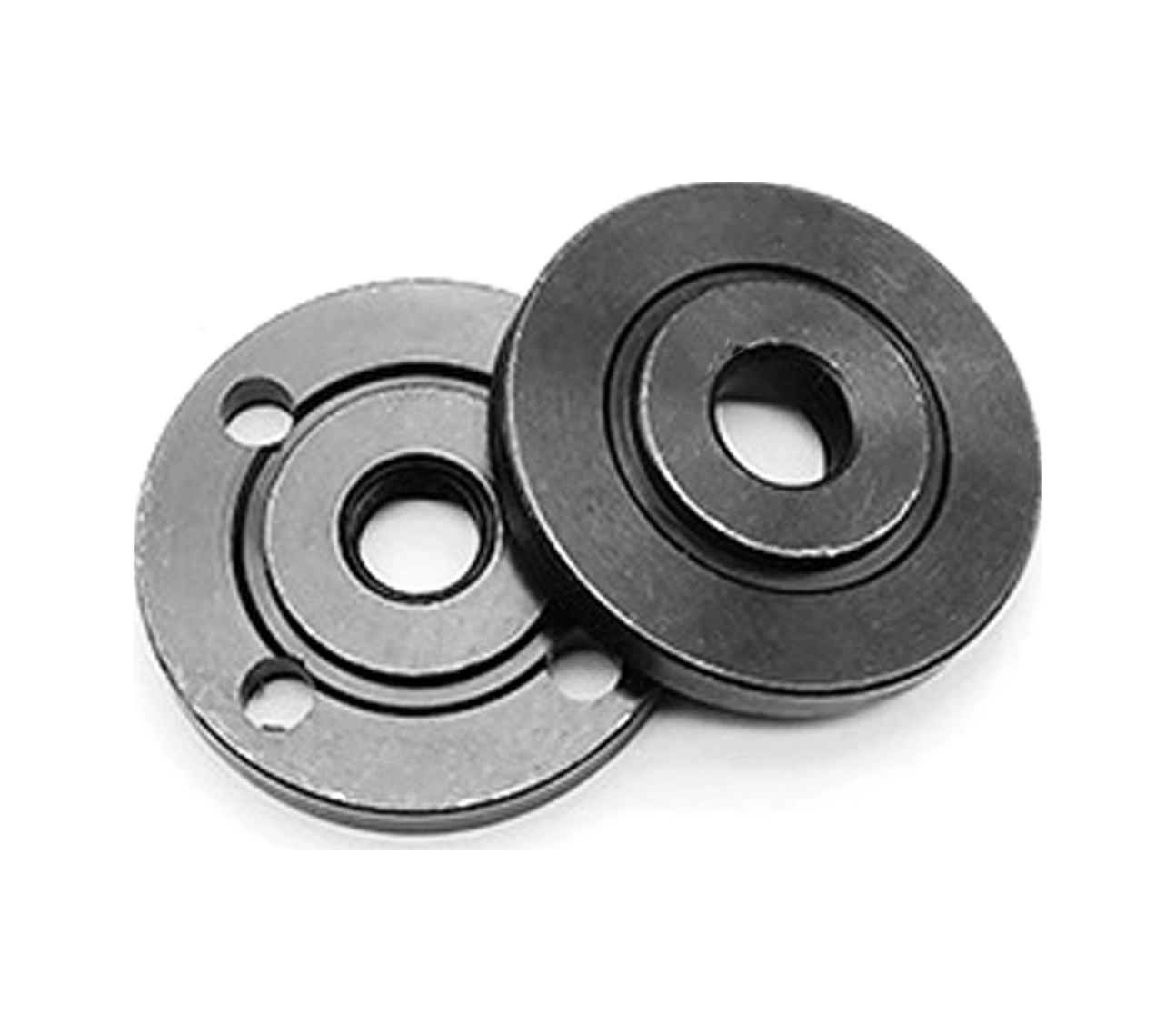 Folinda Açma Taşlama 100mm'den 125mm'ye Dönüştürücü Çelik Takım - 20mm Ve 22mm Delikli Kesici/taşlama Diski Uyumlu Flanş Ve Somun Seti