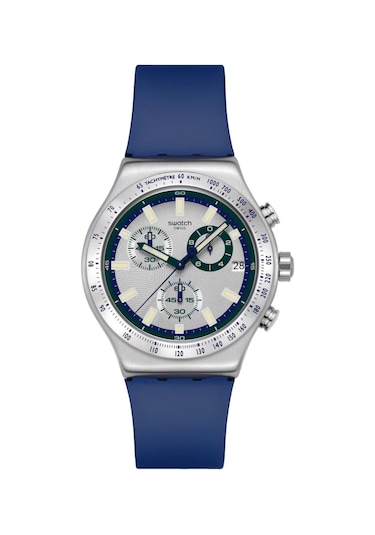 Yvs539 Swatch Blue Reflective Erkek Kol Saati Yvs539 Metal