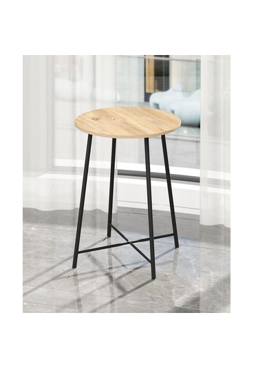 Bar Masası Yuvarlak Mutfak Masası Bistro Masa Çam 1519