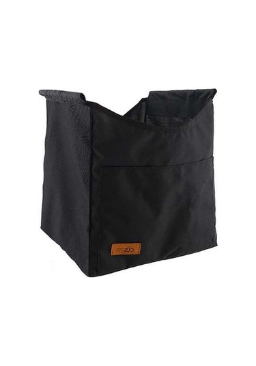 Prestigegoods Çelik Açık Katlanır Piknik Masa Asılı Çanta, Su Geçirmez Oxford Kumaş, Taşınabilir, Görünmez Cep Depolama, Siyah Siyah