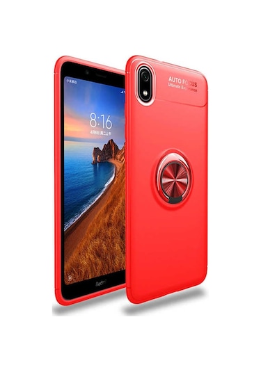 Xiaomi Redmi 7A Kilif Yüzüklü Magnetli Ravel Case 393201799