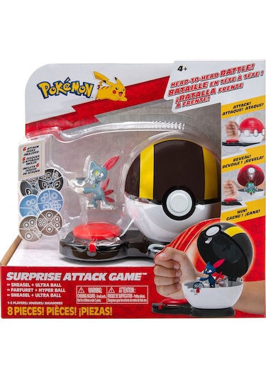 Pokemon Sürpriz Atak Oyun Seti - Sneasel + Ultra Ball