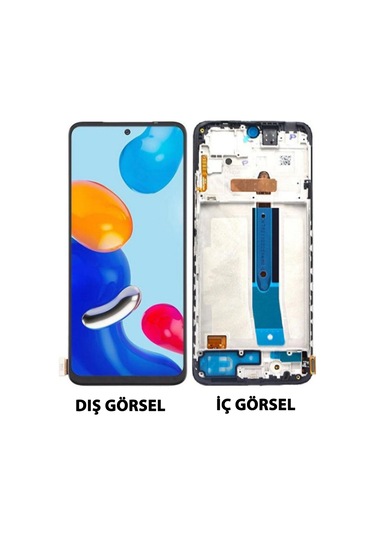 Teknonet Xiaomi Redmi Note 11s Uyumlu Oled Lcd+dokunmatik+çıtalı