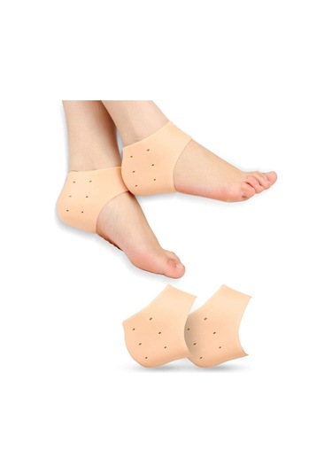 Silikon Topuk Koruyucu Çorap - Topuk Çatlağı Gömleği