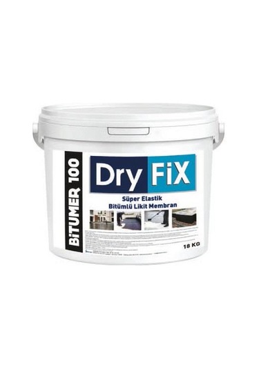 Dryfix Bitümer100 Süper Elastik Bitümlü Likit Membran 18 Kg