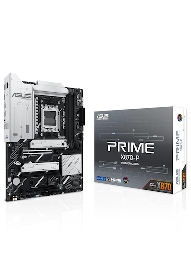 Asus Prime X870-P AMD X870 8000 MHz (OC) DDR5 Soket AM5 ATX Anakart