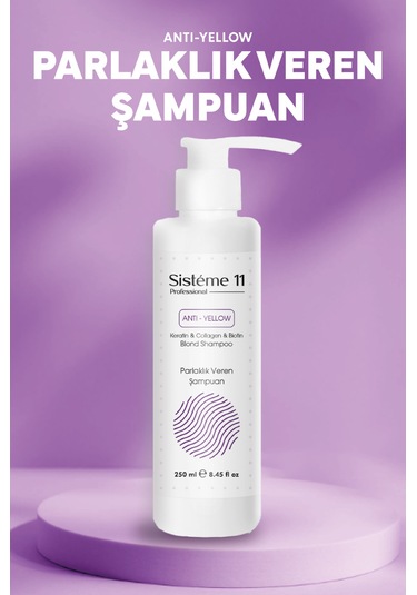 Sisteme 11 Parlaklık Veren Saç Bakım Şampuanı 250 Ml Güçsüz