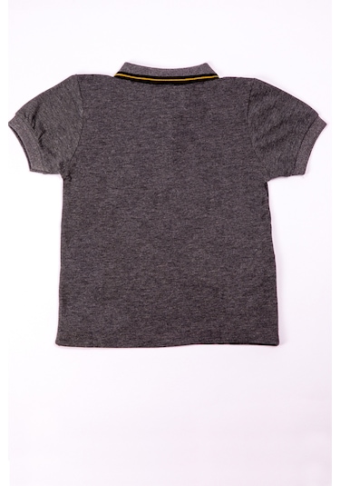 Hçm Erkek Çocuk Tshirt Polo Yaka A7 Antrasit