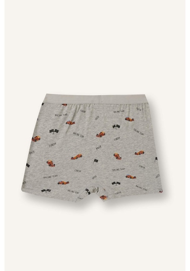 Defacto Araç Baskılı Penye 3lü Boxer Erkek Çocuk H1601a826smbk81 Siyah-bk81