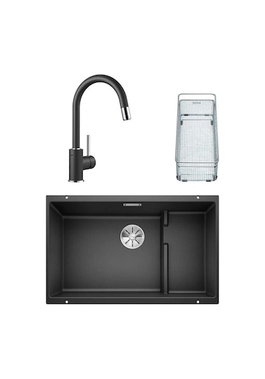 Blanco Sublıne 700 U Level Eviye. Antrasit. Mida-S Antrasit Eviye S