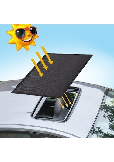 Sones 100x65 Cm Araba Sunroof Manyetik Emme Anti-sivrisinek Kapağı Anti-sivrisinek Ekran Penceresi