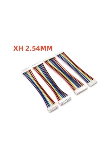 2,54mm Jst Xh 6 Pin Çift Taraflı Kablolu Konnektör 20cm 10 Adet