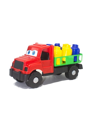 Mixoyuncak Oyuncak Tüp Kamyonu Mini Tüp 30 CM 6 Adet