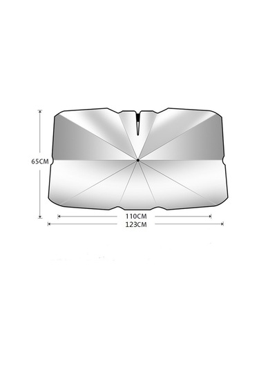 Luxix Araba Güneş Koruyucu Güneşlik Isı Yalıtımı Artefakt Güneşlik Kapak Güneşlik Perde Levhası Ön Cam Şemsiye Tipi Ön Cam Katlanır Dosya