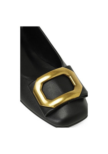 Butigo 24k-506 4pr Siyah Kadın Babet 000000000101895629 Siyah