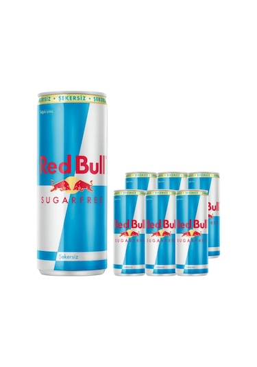 Red Bull Şekersiz 6 x 250 ML