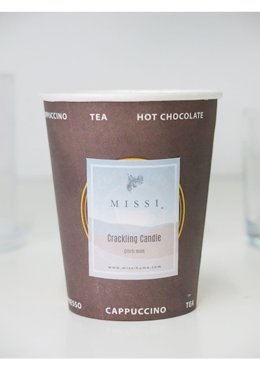 MİSSİ CRACKLING BLACK VANİLYA VEGAN REFİL MUM 200 GR (ÇITIRTILI)