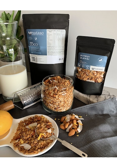 Nutaso Salty Granola 320 G + Coco Granola 320 G
