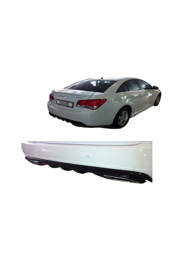 CHEVROLET CRUZE 2009-2013 PLASTİK BOYASIZ ARKA DİFÜZÖR