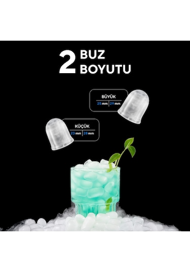 Kumtel  HIM 02 Taşınabilir Otomatik Buz Makinesi