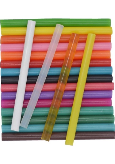 Venturemart Renkli Sıcak Eritme Yapıştırıcı Çubukları Vintage Damga Güvenlik Ambalaj Onarım Ara