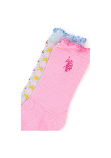 U.s. Polo Assn. Kız Çocuk Açık Mavi Soket 50298852-vr003 Açık Mavi