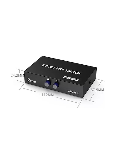 PrimeX PX-1260 2 Port VGA Splitter