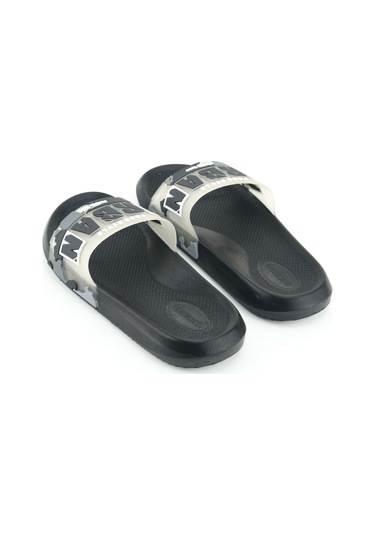 Gezer Erkek Yazlık Pu Islak Zemine Uygun Ev Banyo Bahçe Havuz Terlik Siyah