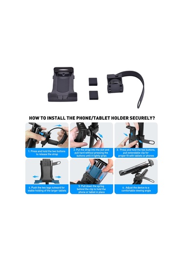 Sones Bisiklet Motosiklet Fitness Ekipmanları Bebek Arabası Cep Telefonu Tablet Evrensel Tutucu