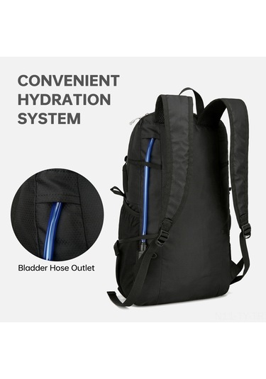 Teltree Hafif Katlanabilir Su Geçirmez Sırt Çantası - Erkek Ve Kadınlar İçin Kamp, Bisiklet Ve Yürüyüş Mavi