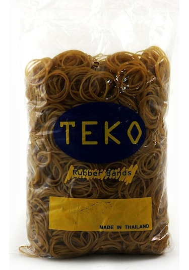 Teko 1000 Gram 70 Mm %100 Kauçuk Para Lastiği