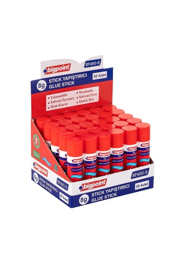Bigpoint Stick Yapıştırıcı 8 Gram X 30 Adet