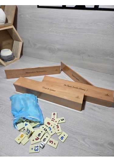 Simya Oyun Aletleri Masif Ağaç101,okey Takımı,o