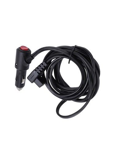 Geeroyoo Araç Buzdolabı Şarj Kablosu 12v-24v, Anahtar Ve Gösterge Işığı, 3 Metre Uzunluk, Sigorta Tüpü Ve Yüksek Konduktif Malzeme İle Güvenli Kullanım