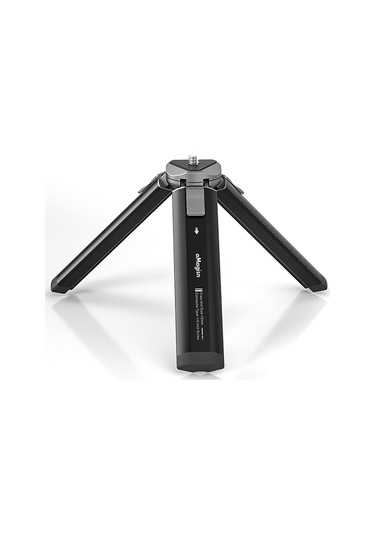 Springsun Amagisn Am11 Masaüstü Tripod Mini Seyahat Tripod Standı Metal Telefon Tripod 1/4 İnç Vida İle 2 Seviyeli Ayarlanabilir