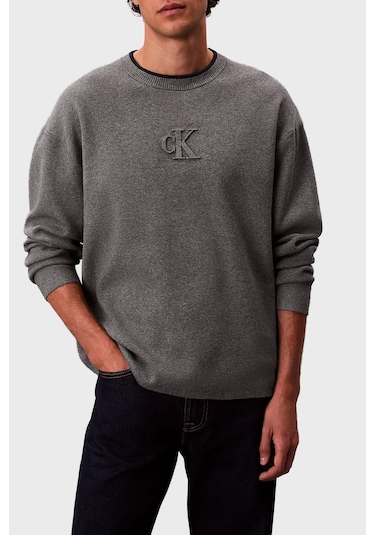 Calvin Klein Erkek Kazak Lv04rd300g P7e Gri Gri