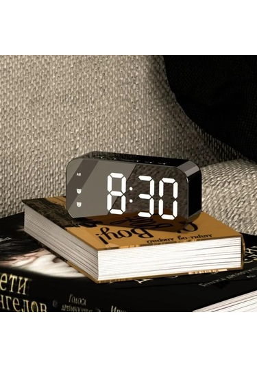 Ses Kontrolü Dijital Çalar Black