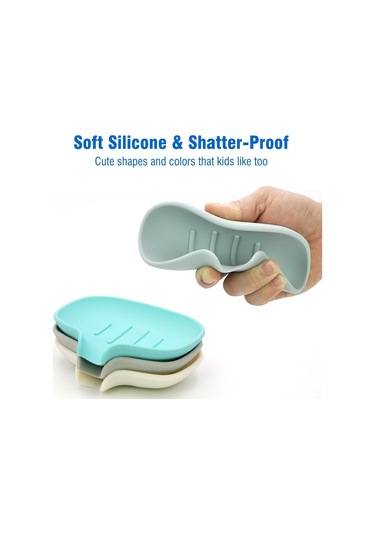 Geeroyoo Sabun Kutusu Sulama Özelliği İle - Su Çıkaran Tüp Silikon Tasarım - Hijyenik Ve Pratik Diğer