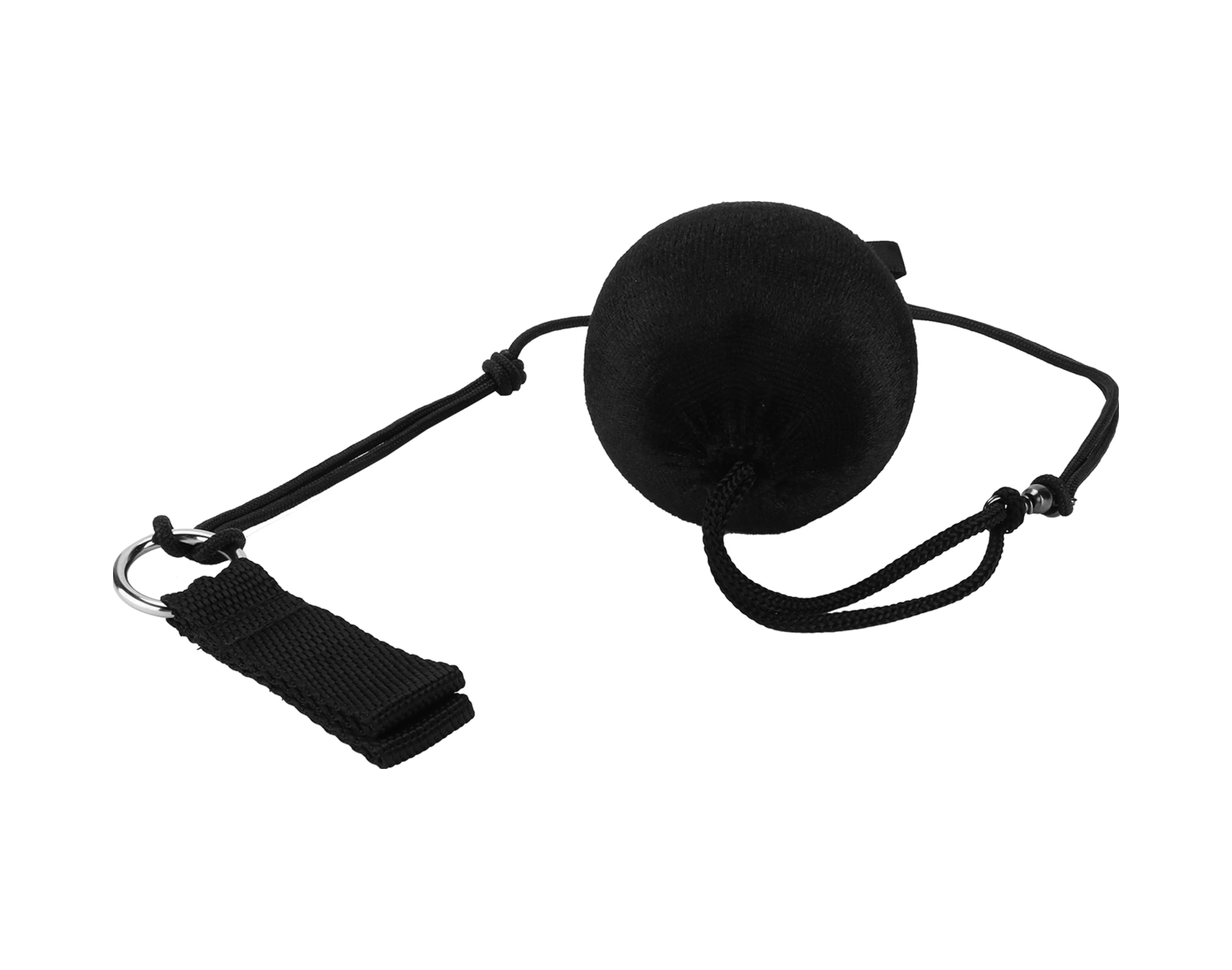 Wezone Belly Dance Egzersiz Ve Gösteri Propsu - Ayarlanabilir Zincirli Yumuşak Top Siyah, Tek Adet