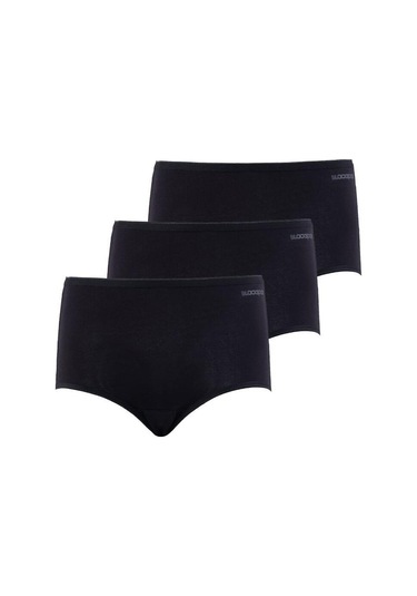 Blackspade 1577 Bayan Essential 3 Lü Siyah Külot