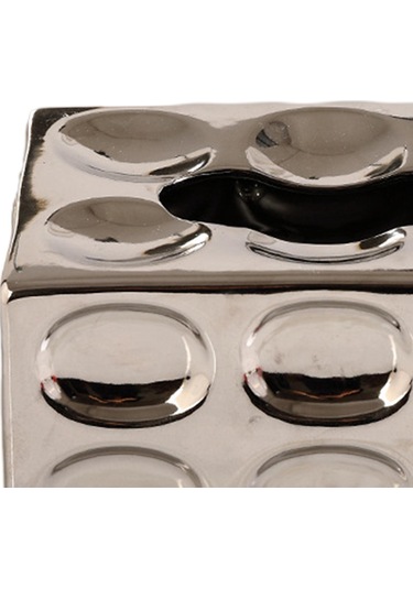 Suntek Mutfak Otel Ofis Argent Için Seramik Mendil Tutucu