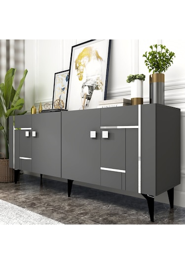 Maddera Konsol Antrasit-gümüş