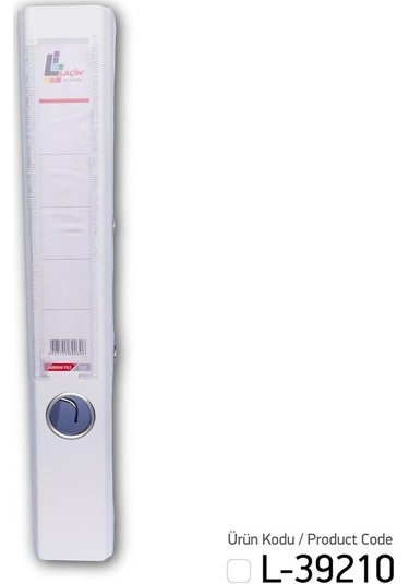 Laçin Klasör Beyaz Dar 30 Adet 1 Koli